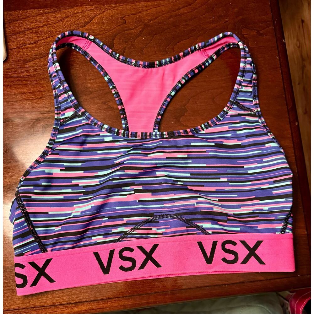 Victoria Secret VSX sports  size M bra multi color